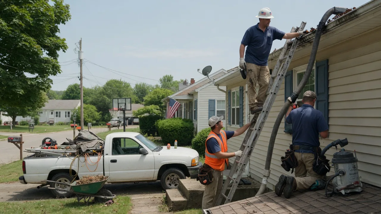 Gutter Installation in Kitts Hill, OH near me
